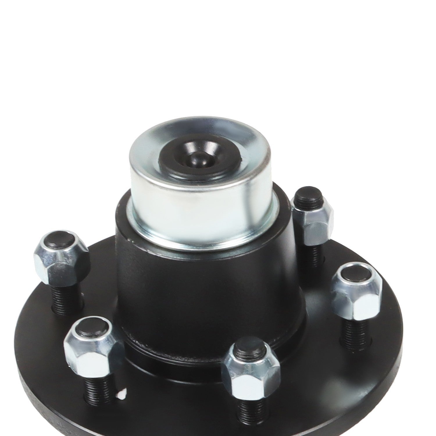 2 Pcs Shipping Container Wheels 6x5.5 Lug Bolt-On Spindle Kit Superior Quality
