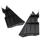 2Pc Front Steel Bumper Bracket Set Reinforcement Cover for 2005-09 Ford Mustang