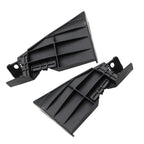 2Pc Front Steel Bumper Bracket Set Reinforcement Cover for 2005-09 Ford Mustang