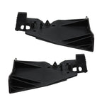 2Pc Front Steel Bumper Bracket Set Reinforcement Cover for 2005-09 Ford Mustang