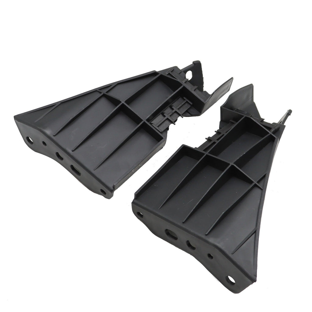 2Pc Front Steel Bumper Bracket Set Reinforcement Cover for 2005-09 Ford Mustang