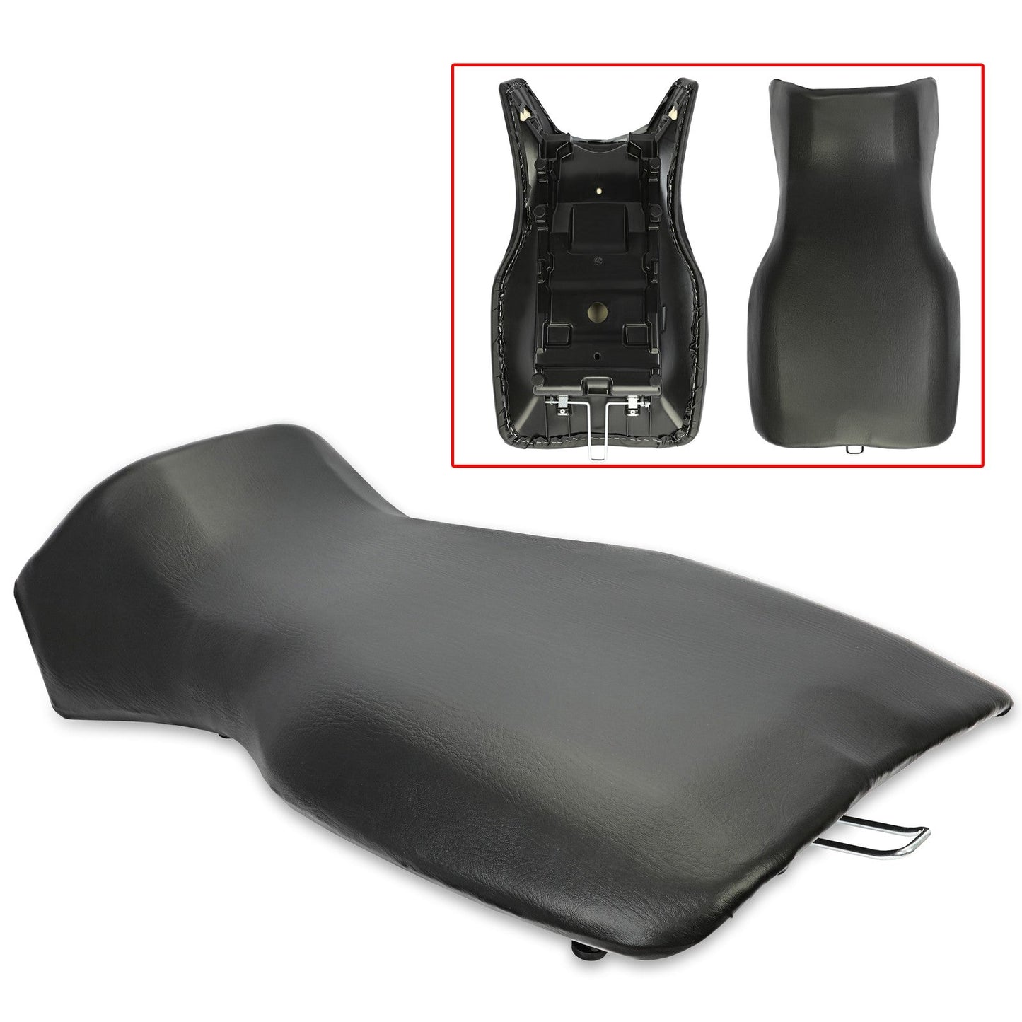 Black Complete Seat For Polaris Sportsman 800 EFI HO Forest 4x4 6x6 2005-2015
