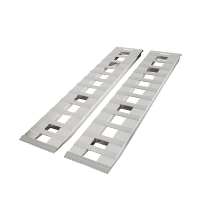 72" X 15" 8500 LBS ALUMINUM Hook Ramp CAR TRUCK TRAILER Auto Hauler Pair 6FT