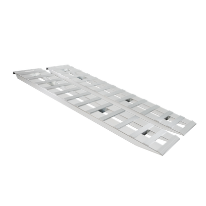 72" X 15" 8500 LBS ALUMINUM Hook Ramp CAR TRUCK TRAILER Auto Hauler Pair 6FT