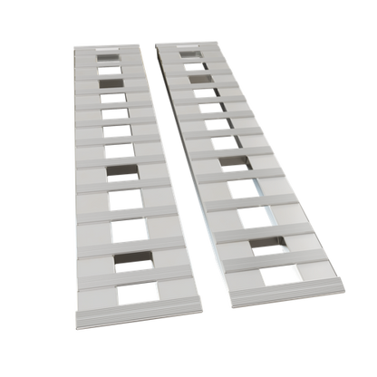 72" X 15" 8500 LBS ALUMINUM Hook Ramp CAR TRUCK TRAILER Auto Hauler Pair 6FT