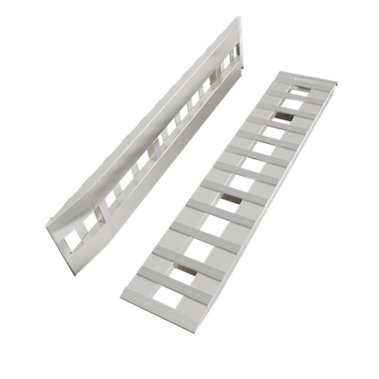 72" X 15" 8500 LBS ALUMINUM Hook Ramp CAR TRUCK TRAILER Auto Hauler Pair 6FT