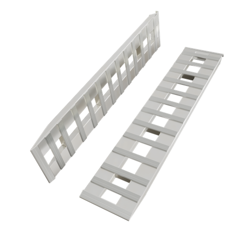 72" X 15" 8500 LBS ALUMINUM Hook Ramp CAR TRUCK TRAILER Auto Hauler Pair 6FT