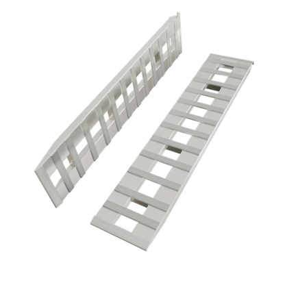 72" X 15" 8500 LBS ALUMINUM Hook Ramp CAR TRUCK TRAILER Auto Hauler Pair 6FT