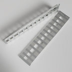 72" X 15" 8500 LBS ALUMINUM Hook Ramp CAR TRUCK TRAILER Auto Hauler Pair 6FT