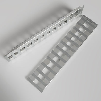 72" X 15" 8500 LBS ALUMINUM Hook Ramp CAR TRUCK TRAILER Auto Hauler Pair 6FT