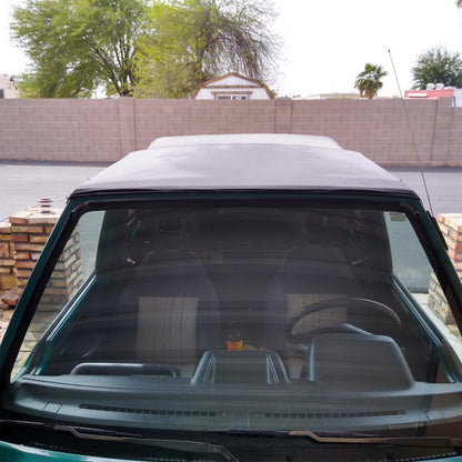 For 1995-1998 Suzuki Sidekick Soft Top & Zip Out Tinted Windows Black