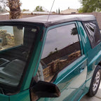 For 1995-1998 Suzuki Sidekick Soft Top & Zip Out Tinted Windows Black