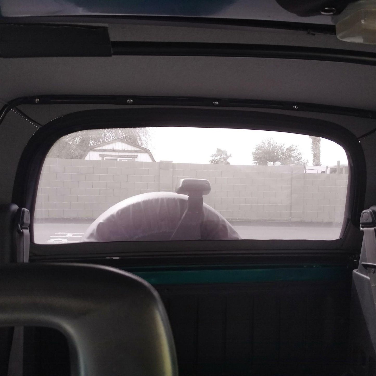 For 1995-1998 Suzuki Sidekick Soft Top & Zip Out Tinted Windows Black