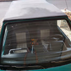 For 1995-1998 Suzuki Sidekick Soft Top & Zip Out Tinted Windows Black