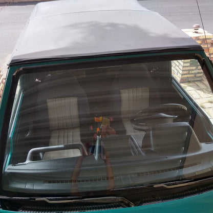 For 1995-1998 Suzuki Sidekick Soft Top & Zip Out Tinted Windows Black