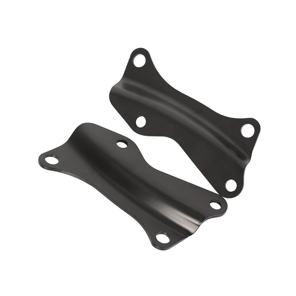 Black 4 Point Docking Hardware Kit Fit For Harley Davidson Touring 2014-2025 23