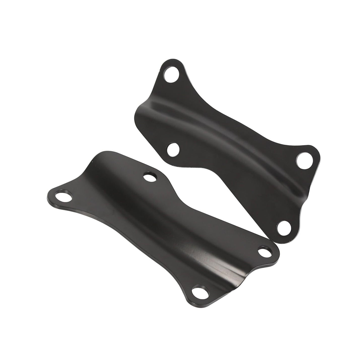 Black 4 Point Docking Hardware Kit Fit For Harley Davidson Touring 2014-2025 23