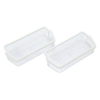 2 PC For W10321304 Door Bin Basket Shelf Compatible with Whirlpool Refrigerator