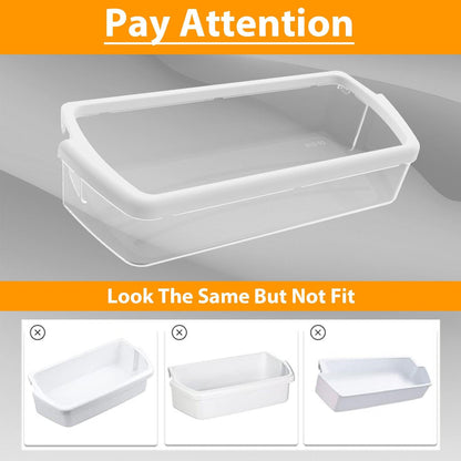 2 PC For W10321304 Door Bin Basket Shelf Compatible with Whirlpool Refrigerator