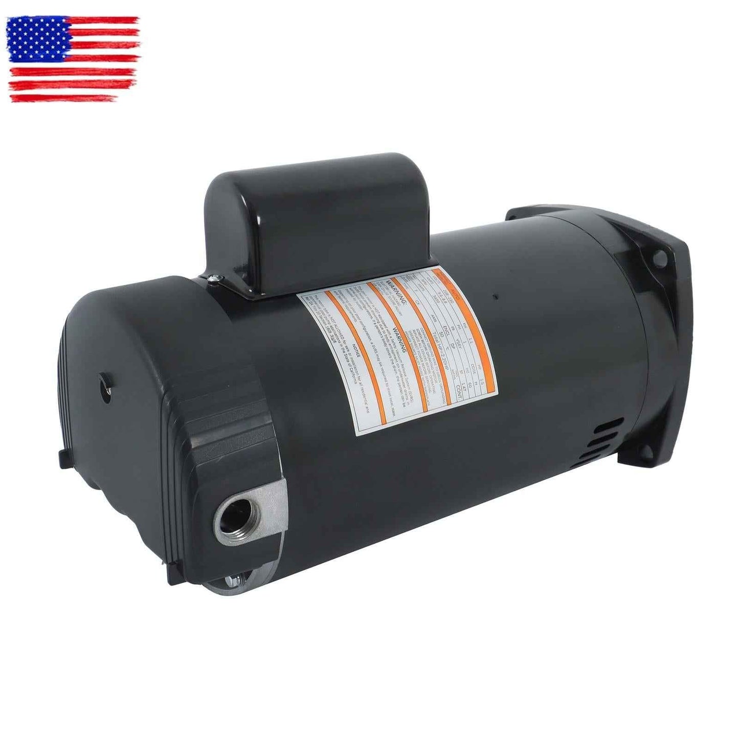 B2842 Pool Pump Motor 1-1/2 HP 3450 RPM 56Y For Frame-Square Flange 208-230 Volt