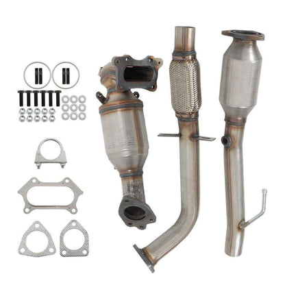 For 13-17 Honda Accord EX-L Sport 2.4L Front Manifold & Rear Catalytic Converter