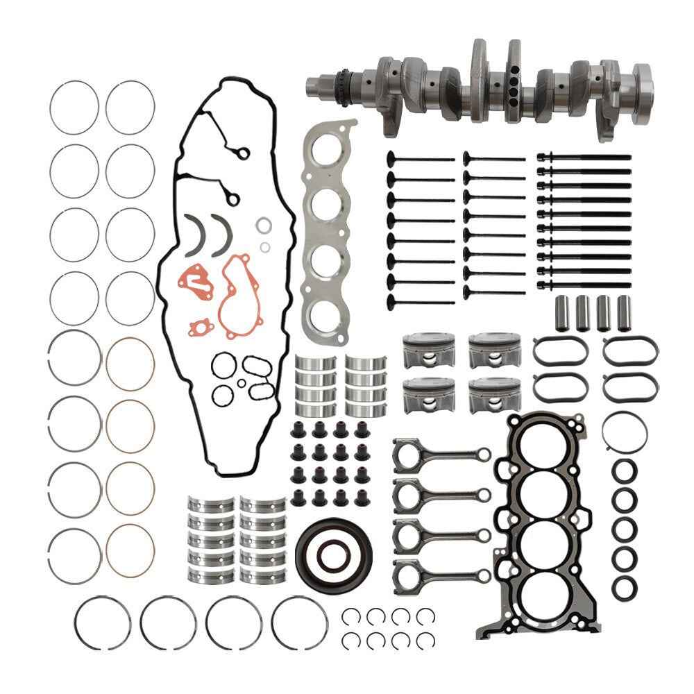Engine Rebuild Kit-Gasket Crankshaft Con Rods Kit Set For HYUNDAI KIA G4NA 2.0L