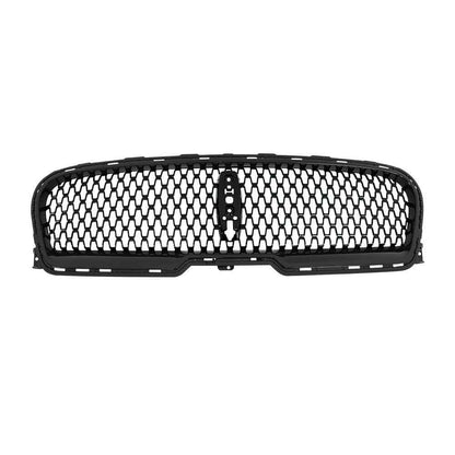 Front Grille Gloss Black W/Camera Hole For 2017 2018 19 2020 Lincoln Continental
