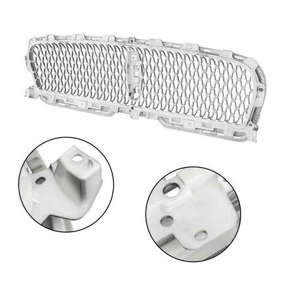 Front Grille Gloss Black W/Camera Hole For 2017 2018 19 2020 Lincoln Continental