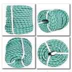 1/2" x 150' FT  Braided Heavy Duty Braid Polyester Arborist Rigging Rope Garden