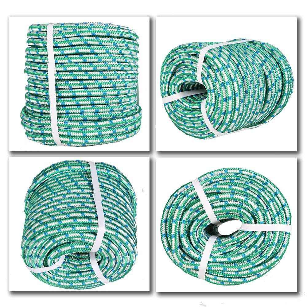 1/2" x 150' FT  Braided Heavy Duty Braid Polyester Arborist Rigging Rope Garden