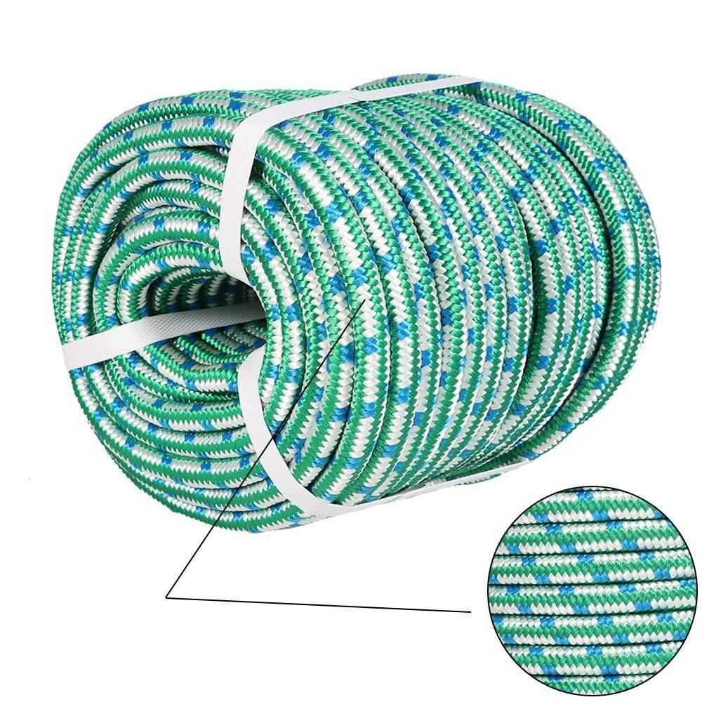 1/2" x 150' FT  Braided Heavy Duty Braid Polyester Arborist Rigging Rope Garden