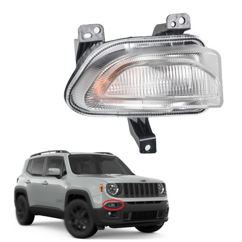 Turn Signal Light Assembly Passenger Clear For Jeep Renegade 2015 2016 2017 2018