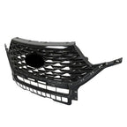 For Ford Explorer 2020-2022 Replacement Front Upper Grille Grill Gloss Black ABS