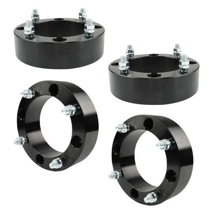 For Polaris Ranger RZR Wheel Spacers 4x156 2" 131mm M12x1.5 4Pcs Silver 2013+