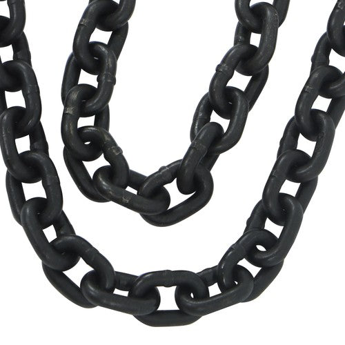 Hand chain hoist carbon steel orange 2 tons/4400 lbs 10 feet 360° swivel hook