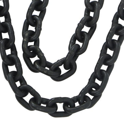 Hand chain hoist carbon steel orange 2 tons/4400 lbs 10 feet 360° swivel hook