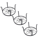 3PCS Plant Stand for Flower Pot Potted Holder Indoor Outdoor Metal 9in