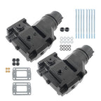 For Volvo Penta OMC Set of 2 4'' manifold Exhaust Riser Elbow 4.3 5.0 5.7 5.8 L