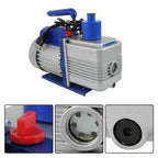 For R12 R22 System 110V 9.6 CFM 1 HP Dual-Stage Rotary Vane HVAC Air Vacuum Pump