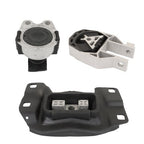 For 12-18  2.0L L4 3PCS Engine Motor & Trans Mount Kit 3214/3103/3238