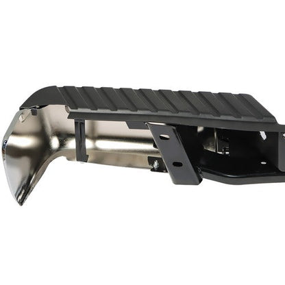 NEW Chrome - Complete Rear Steel Bumper Assembly For Ford F150 2009 2013-2014