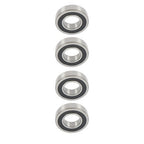 4Pcs 62/32-2RS Bearings 32��65��17mm Double Rubber Seals Deep Groove Ball Bearing
