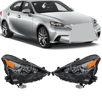 LH&RH For Lexus IS250 IS200T IS300 IS350 2014-2016 LED Type Projector Headlights