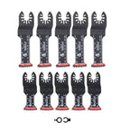 Oscillating Multitool Blades Kit 10 PCS Japanese Tooth Saw Blades Extra-Long
