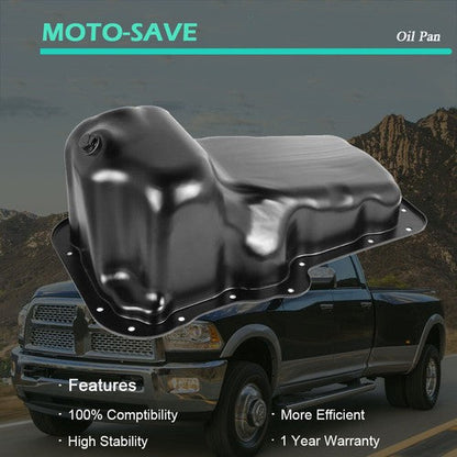 Engine Oil Pan For 04-05 Dodge Dakota 3.7L V6 4.7L V8 11-12 Ram 1500 3.7L V6