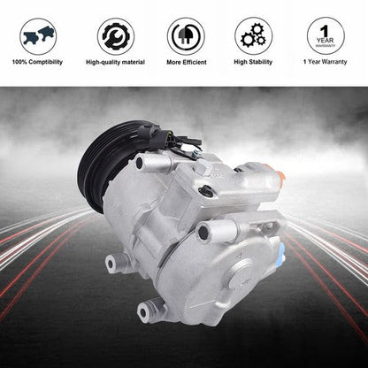 A/C Compressor Fit For 2007-2009 Kia Spectra 2.0L 2008-2009 Kia Spectra5 2.0L