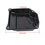 Transmission Oil Pan w/ Gasket Black For Volkswagen Golf Jetta Passat 01 01M3213
