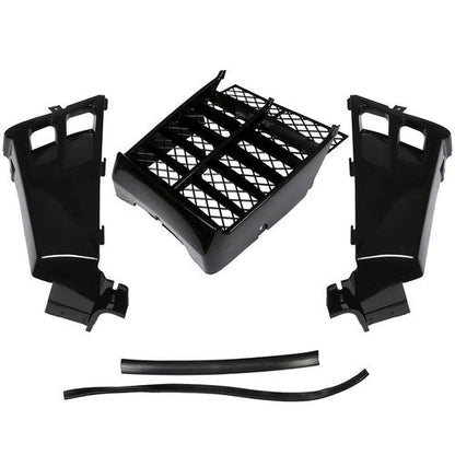 Plastic Gas Tank Side Cover & Grill For Yamaha Banshee 350 1987-2005 2006 Black