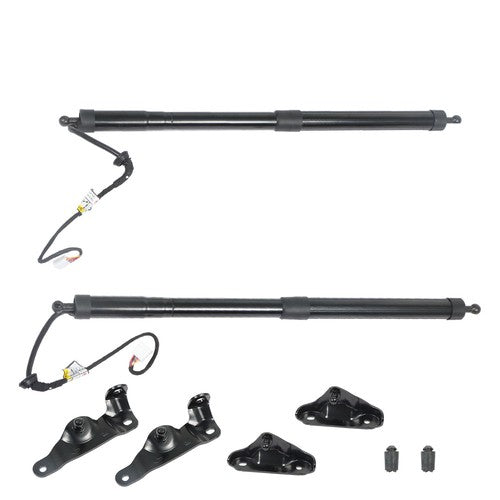 For Toyota Kluger 2014-2019 Auto Tailgate Assist Support Black Metal 2PCS Suit