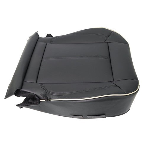 Driver&passenger Bottom Seat Cover Fit For Hummer H3 2006-2010 Black Leather